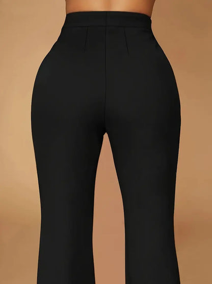 Dames pantalon zwart