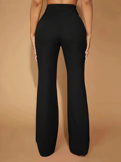 Dames pantalon zwart